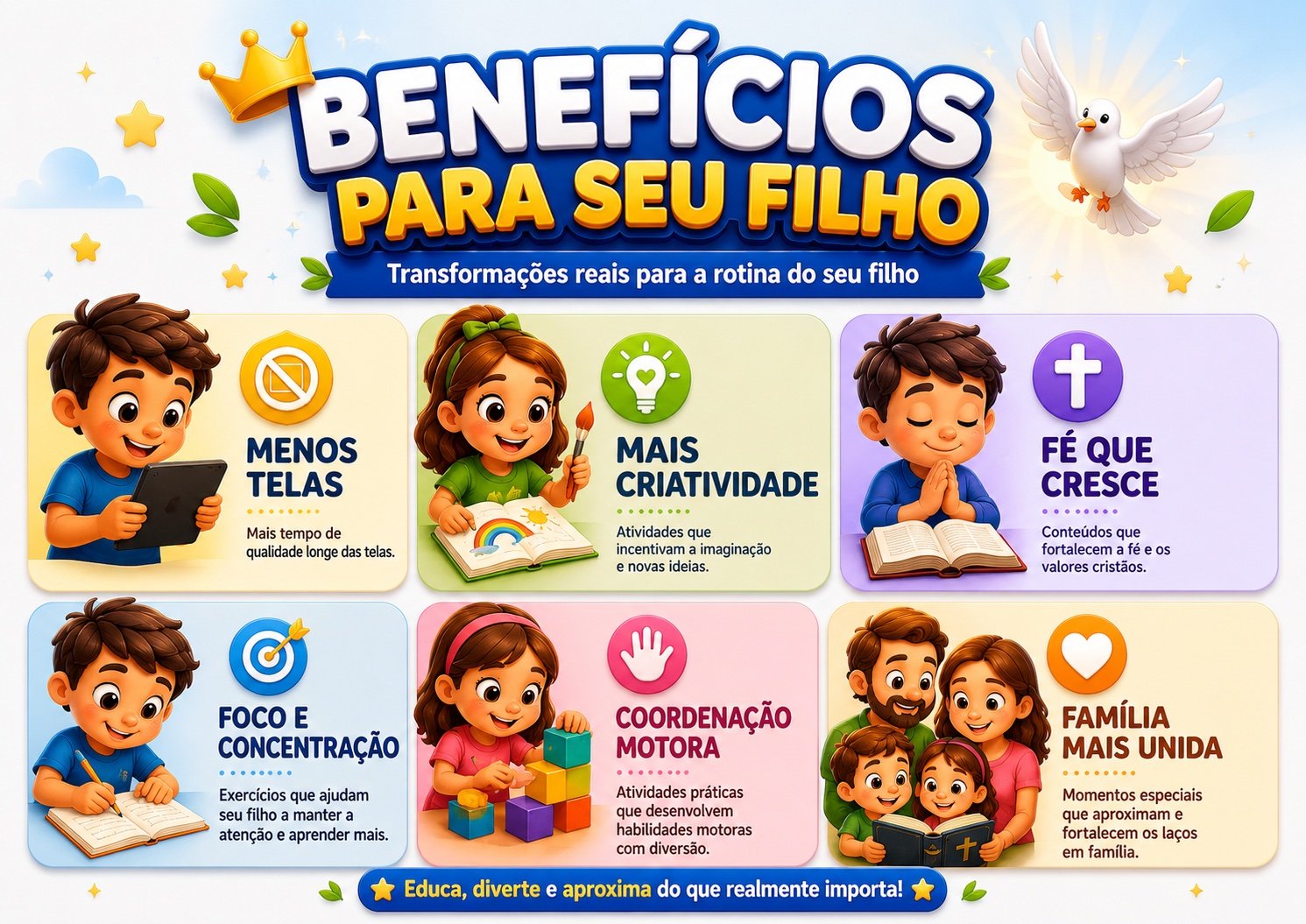 Benefícios para seu filho