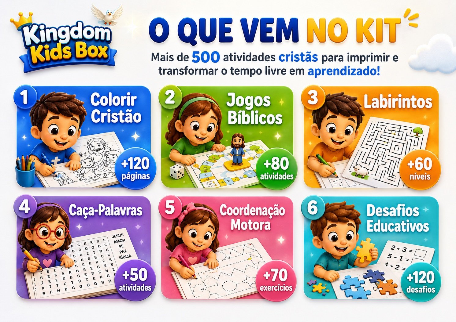 O que vem no kit